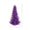 3ft. Unlit Purple Fir Artificial Christmas Tree